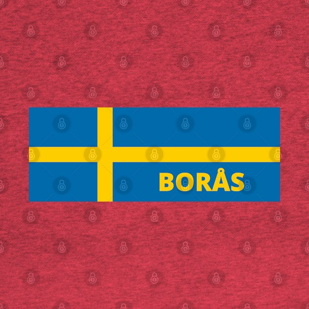 Borås City in Swedish Flag by aybe7elf